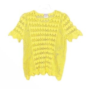 Regalia Crochet Knit Sweater